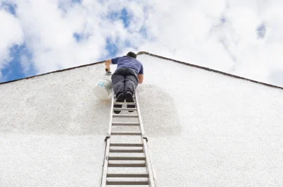 Peinture extérieure à Nérondes — façades et ravalement